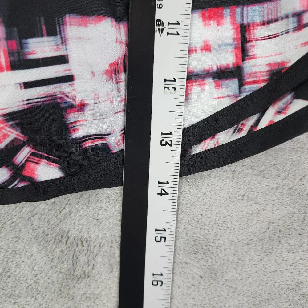 Womens Calvin Klein Athletic Running Shorts Pink White Black Size S